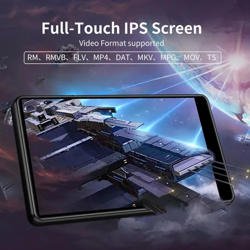 Miniatura 5 de SWOFY M503Pro - Reproductor MP3 de 80 GB con Bluetooth y WiFi, pantalla táctil de 4.0 pulgadas, reproductor de MP3 con altavoz, reproductor