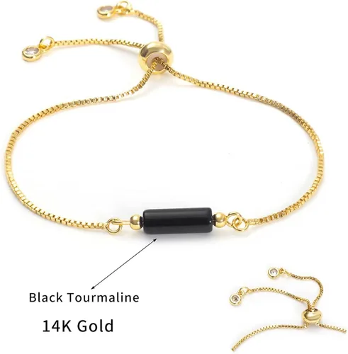 Miniatura 3 de MTJAHPS Pulsera de cornalina cruda, pulsera ajustable, cristal, pulsera ajustable de oro