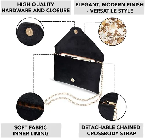 Miniatura 4 de Aheli Indian Potli Bags Gift for Women Evening Clutch Ethnic Bride Purse with Drawstring