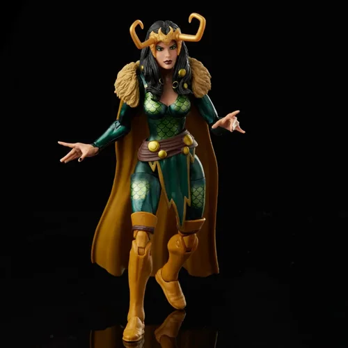 Miniatura 2 de Marvel Legends Series Loki Agent of Asgard - Figura de acción de embalaje retro de 6 pulgadas, 2 accesorios