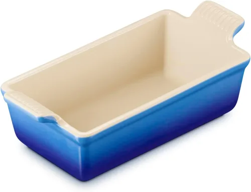 Miniatura 8 de Le Creuset Stoneware Heritage - Molde para pan, 9 x 5 x 3 pulgadas (1.5 cuartos de galón), Cerise