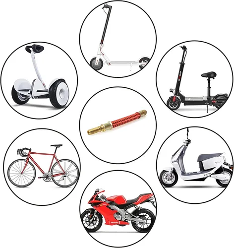 Miniatura 6 de Manguera de extensión de bomba, tubo inflador de aire extendido, bomba de manguera de boca inflable compatible con Xiaomi 1S M365 Pro Scooter
