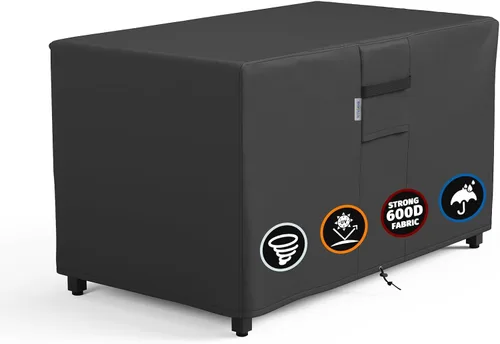 Miniatura 11 de Cubierta de mesa para hoguera Outland Living 401/403 para exteriores, mesa de fuego de gas propano para exteriores, 44 pulgadas, resistente al agua
