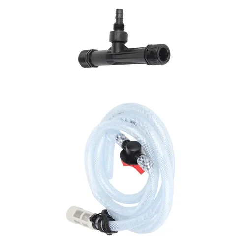 Miniatura 7 de Venturi - Kit de inyector de fertilizante de 1 pulgada, sistema de riego por goteo eficiente con tubo de agua para césped, jardín, invernadero