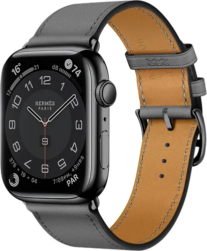 Miniatura 13 de LB1 - Correa de cuero para Apple Watch para mujeres y hombres, SE Ultra 2 de 1.575 in 1.732 in 1.811 in 1.654 in 1.772 in 1.614 in 1.496 in 1.929 in