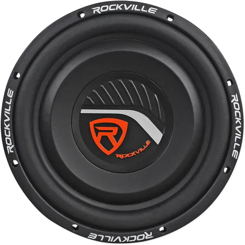 Rockville W12T4S4 12" Subwoofer para coche de montaje superficial de 1400w pico 4-Ohm Sub 350w RMS CEA Rated