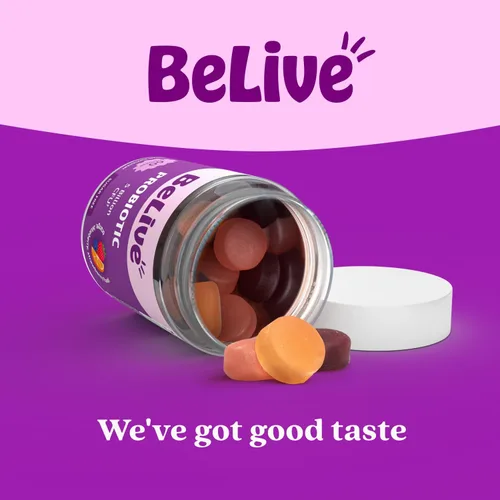 Miniatura 7 de BeLive Gomitas probióticas – Probióticos con 5 mil millones de UFC para la salud digestiva, hombres, mujeres y niños – para apoyo inmunológico, sin