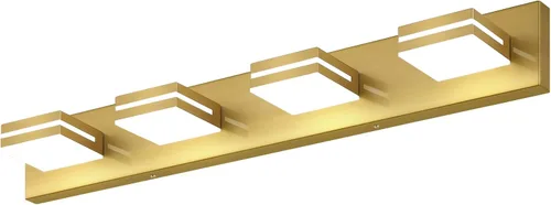 Miniatura 12 de SineRise - Lámpara LED para tocador de baño - Moderna lámpara de acrílico con acabado cromado para iluminación de pared sobre el espejo - 2 luces