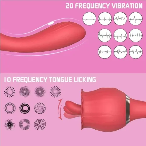 Miniatura 4 de Juguete de rosa para mujer, estimulador sexual de rosas para mujeres, juguetes para adultos, herramientas sexuales para mujeres, juguetes sexuales