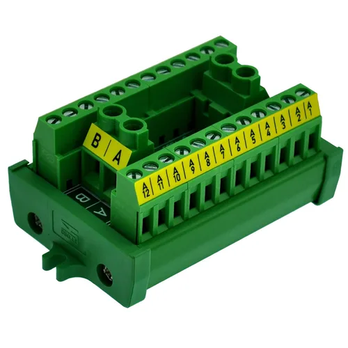 Miniatura 7 de OONO Montaje a tornillo 30A/300V 2x12 Posición Bloque de terminales Módulo de distribución.