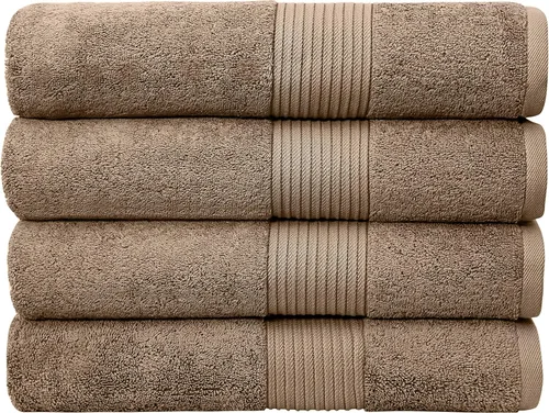 Miniatura 15 de Bumble Towels Bliss - Juego de 2 alfombrillas de baño de lujo, 22 x 34 pulgadas, calidad premium, 1000 GSM, algodón peinado suave, absorbente (moca)