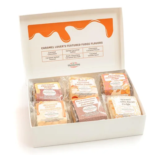 Miniatura 3 de Valley Fudge, caja de regalo para amantes del caramelo, dulce de azúcar artesanal fresco, mantequilla real, caramelo gourmet a granel, envuelto