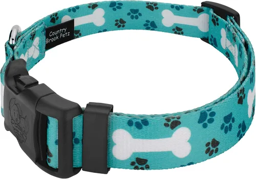 Miniatura 3 de Country Brook Design - Collar de perro Oh My Dog Deluxe - Fabricado en los Estados Unidos - Colección Dog's Life con diseños divertidos