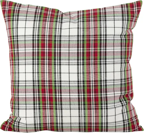 Miniatura 7 de SARO LIFESTYLE DAMA di Natale Collection Buffalo Plaid Joy - Almohada rellena de poliéster, 12 x 20 pulgadas, color negro
