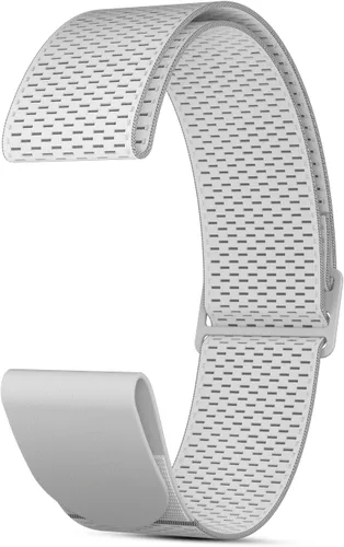 Miniatura 8 de MOOFIT RA1 - Correa de repuesto para monitor de frecuencia cardíaca de 0.965 in, repuesto de cinturón de brazo ajustable hasta 15.748 in, negro