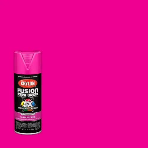 Miniatura 224 de Krylon Fusion - Pintura en aerosol adhesiva todo en uno para uso en interiores y exteriores, 12 onzas, aluminio
