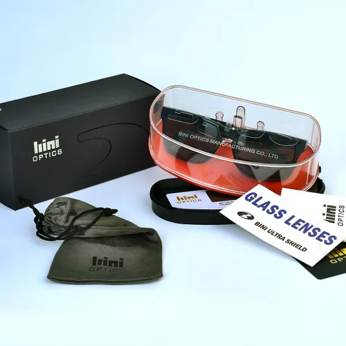 Miniatura 8 de BNUS - Gafas de sol polarizadas con lente de cristal Corning, alta definición, a la moda y resistentes a los arañazos