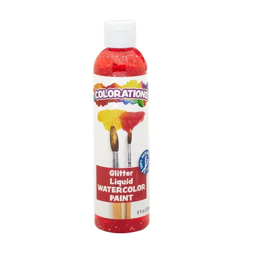 Miniatura 11 de Colorations - LWPACK - Pintura líquida para acuarela, 4 onzas líquidas, juego de 6, no tóxica, pintura, niños, manualidades, pasatiempos, diversión