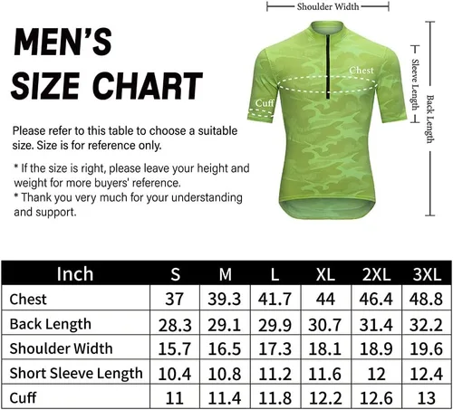 Miniatura 5 de Camiseta de ciclismo de manga corta para hombre, secado rápido, con 3 bolsillos traseros