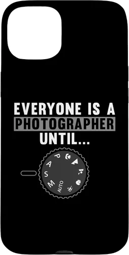 Miniatura 9 de Cool Photographer Art para hombres mujeres fotografía cámara amante caso para iPhone 17