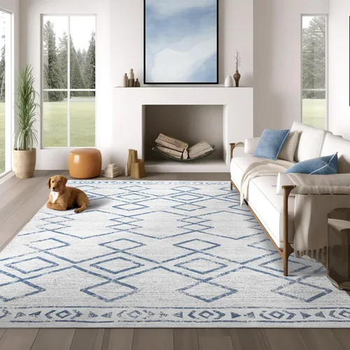 Miniatura 71 de jinchan Alfombra marroquí de pasillo 2x10 para pasillo - Alfombra de pasillo para cocina bohemia lavable a máquina, alfombra moderna suave, Boho