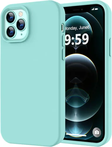 Miniatura 155 de LOVE 3000 Compatible con Funda para iPhone 15, [Cámara de Cobertura Completa de Silicona Suave] [Protección contra Caídas de 8 pies], Forro de Negro