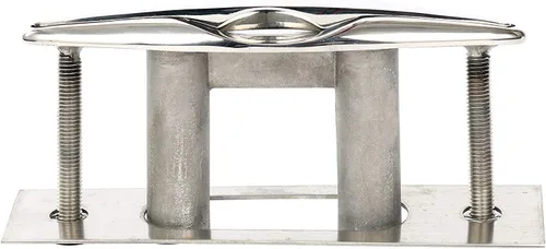 Miniatura 5 de Amarine Made Par de botes marinos de acero inoxidable 316 Pull up Cleat Flush Mount Cleat Lift