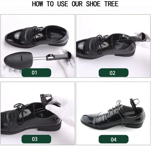 Miniatura 4 de PHABULS Árboles de zapatos de longitud ajustable para hombre