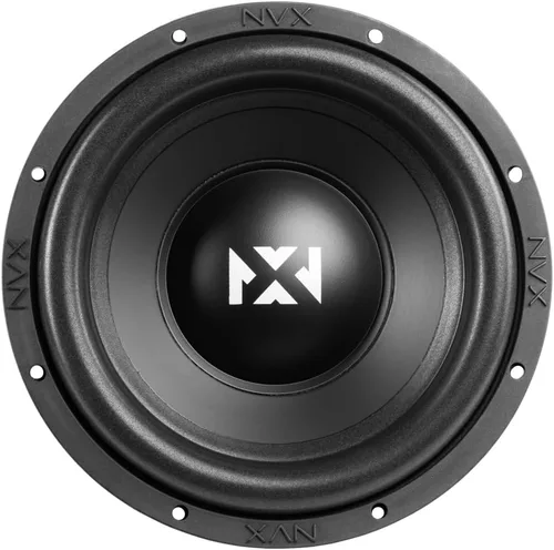 Miniatura 2 de NVX NSW102 Versión 3 (NSW102v3) 1000 W pico (500 W RMS) Serie N v3 Subwoofer dual de 10 pulgadas para automóvil de 2 ohmios