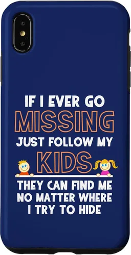 Miniatura 11 de If I Ever Go Missing Follow My Kids Funny Parenting Case for iPhone 17