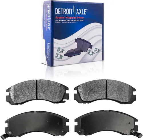 Miniatura 10 de Detroit Axle - Kit de frenos TRASEROS para Dodge Ram 1500 1994-1999 Tambores de freno Zapatas de frenos semimetálicas 1995 1996 1997 1998 Repuesto