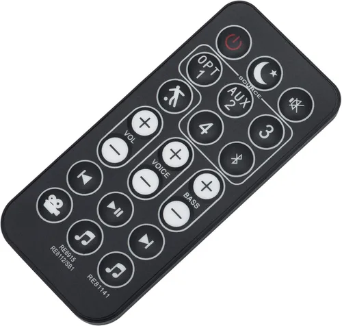 Miniatura 2 de PERFASCIN Reemplazo de control remoto apto para sistema de barra de sonido Polk RE6915 RE81141 RE8112/SB1 RE6915-1 RE69151 RE8112-1 RE81121 RE8114-1