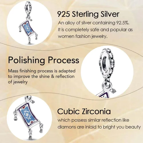 Miniatura 2 de Dijes de personajes de película para mujer, pulseras y collares en plata de ley 925, día de la madre, cumpleaños, Navidad