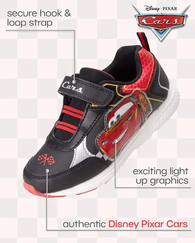 Miniatura 2 de Disney Zapatillas Pixar Cars para niños zapatos Lightning McQueen con luz niñoniño