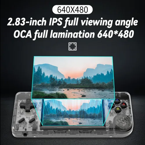 Miniatura 3 de RG28XX - Consola de juegos portátil retro, pantalla IPS de 2.83 pulgadas, tarjeta TF 32G incorporada, 5516 juegos, compatible con aplicaciones