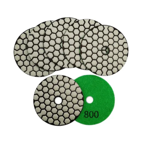 Miniatura 21 de SHDIATOOL Almohadillas de pulido de diamante seco de 3 pulgadas Grit 50 para cuarzo de mármol de granito (paquete de 7)