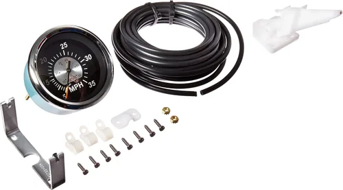 Sierra International 67283P Sterling 0 a 35 Mph Dial Range Kit de velocímetro resistente a arañazos y niebla, 3 pulgadas, negro