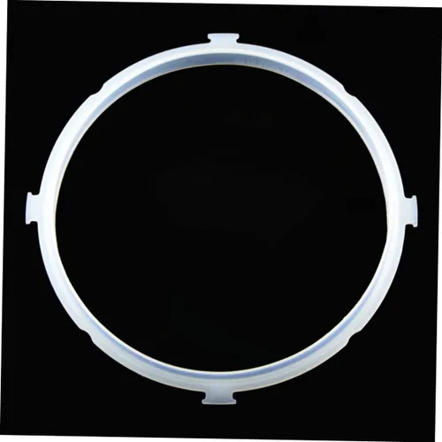 Miniatura 2 de Luxshiny Anillo de sellado de silicona de repuesto para olla a presión eléctrica 5-6 cuartos de galón 9.44 pulgadas, junta de sello de válvula