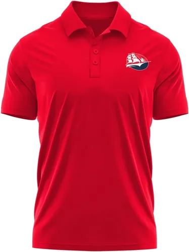 Miniatura 208 de Camisa polo deportiva oficial de la NCAA Collegiate para hombre, colección con logotipo en el pecho izquierdo