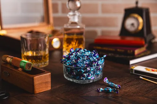 Miniatura 5 de GLITTERATI Deluxe Mint, caramelos duros italianos originales en miniatura, calidad de lujo, envueltos individualmente, 14 onzas (400 unidades)