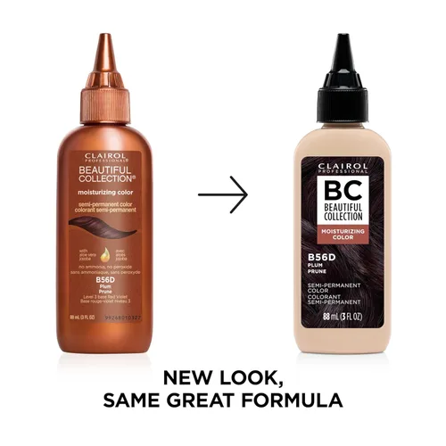 Miniatura 2 de Clairol Professional Beautiful Collection Semi-Permanent Hair Color with Zero Damage for All Hair Textures Packaging May Vary 56D Ciruela