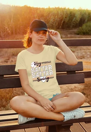 Miniatura 4 de Camiseta de béisbol para mujer, camiseta de manga corta para mujer, camiseta divertida con gráfico de béisbol para mamá, camiseta de verano casual