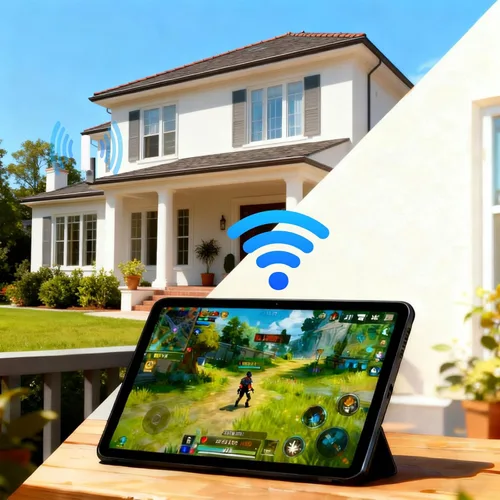 Miniatura 6 de Antena 4x4 MIMO 4G LTE 5G 600-6000MHz Antena WiFi omnidireccional con conector SMA TS9 Cable RG58 de 9.84 pies para T-Mobile Home Internet Verizon