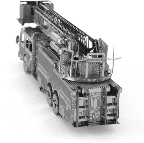 Miniatura 3 de Metal Earth Kit de modelo de metal 3D de camión de bomberos Fascinaciones