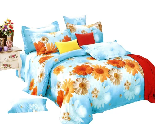Miniatura 6 de Swanson Beddings Juego de cama floral 100% algodón: Funda de edredón, fundas de almohada., Algodón, Completo