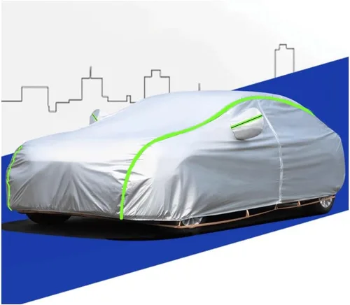 Miniatura 10 de Car Cover Outdoor for Dacia Stepway/Sandero, Car Cover Waterproof Breathable Large, Car Cover Summer,Sun UV Resistent Dustproof Custom,14-Point A2