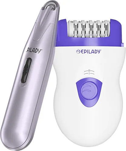 Miniatura 8 de Epilady Paquete de dispositivos de depilación facial y corporal, depiladora eléctrica con cable de velocidad para mujeres con removedor de vello
