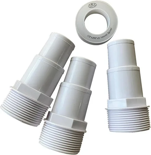 Miniatura 5 de FibroPool Filtro de arena para piscina de 14 pulgadas, 75 libras, sobre el suelo hasta 3500 galones, válvula multipuerto de 6 vías, compatible