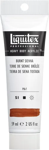 Miniatura 55 de Liquitex Pintura Acrílica Profesional de Cuerpo Pesado, Tubo de 2 oz (59ml), Rojo Fluorescente