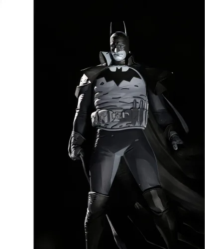 Miniatura 5 de DC Direct Batman Black & White: Batman por Mike Mignola (Gotham by Gaslight) Estatua de resina 1:10